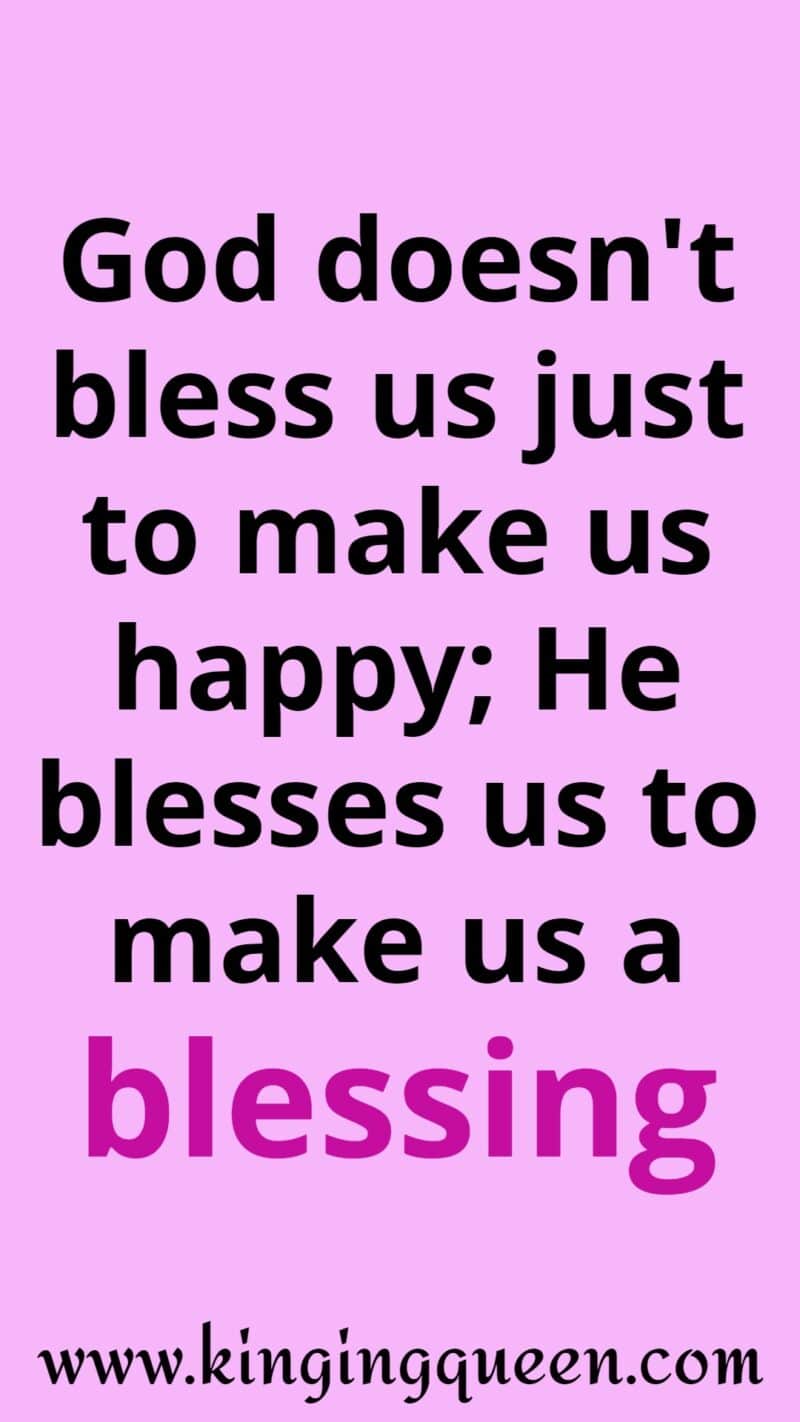 blessing quotes Unexpected Blessings And Blessing Quotes