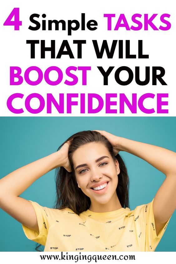 things that will boost your confidence
