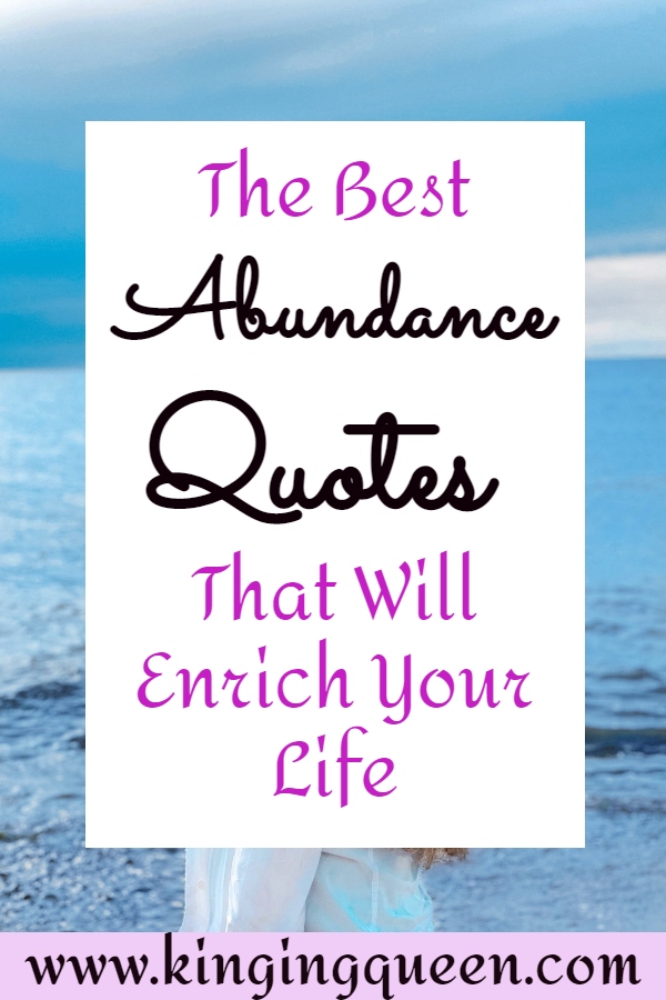 quotes about abundance, quotes on abundance, abundance quotes