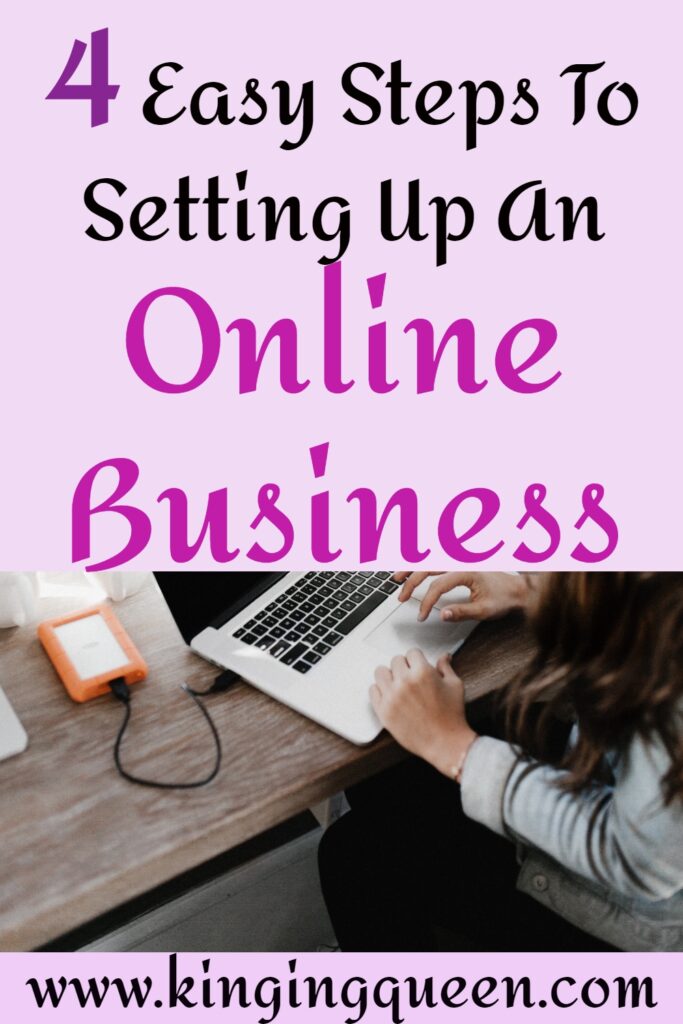 4 easy steps to setting up an online business
