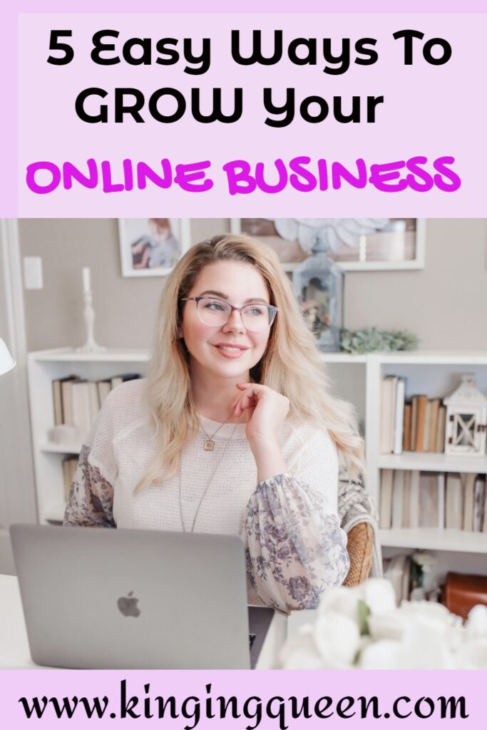 how to grow your online business