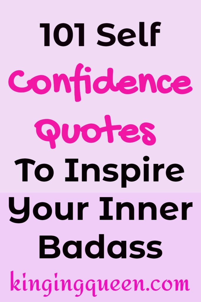 self confidence quotes