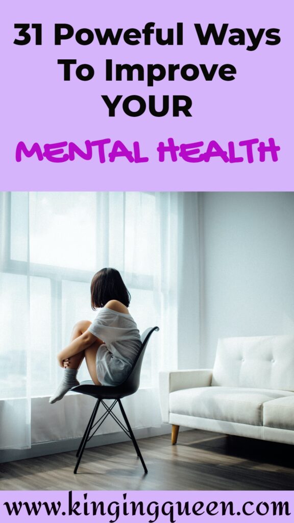 Ways to improve Mental Health