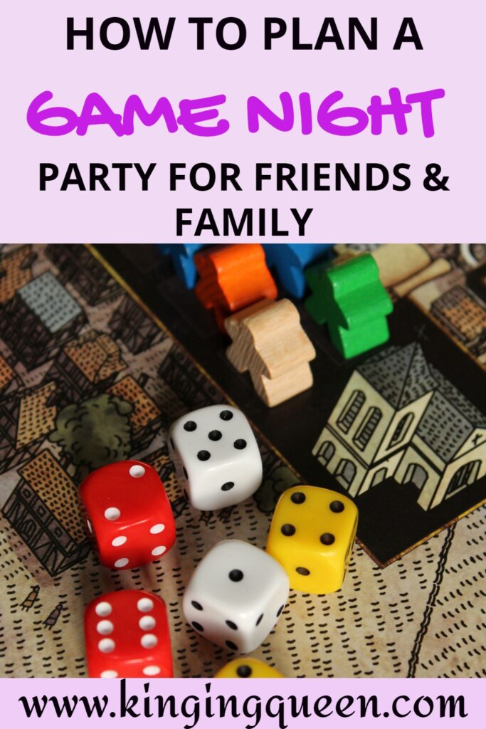 how to plan a game night party