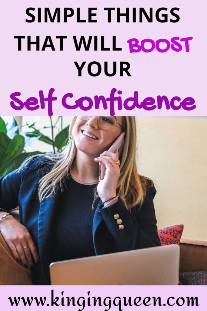 simple things that can boost your self confidence