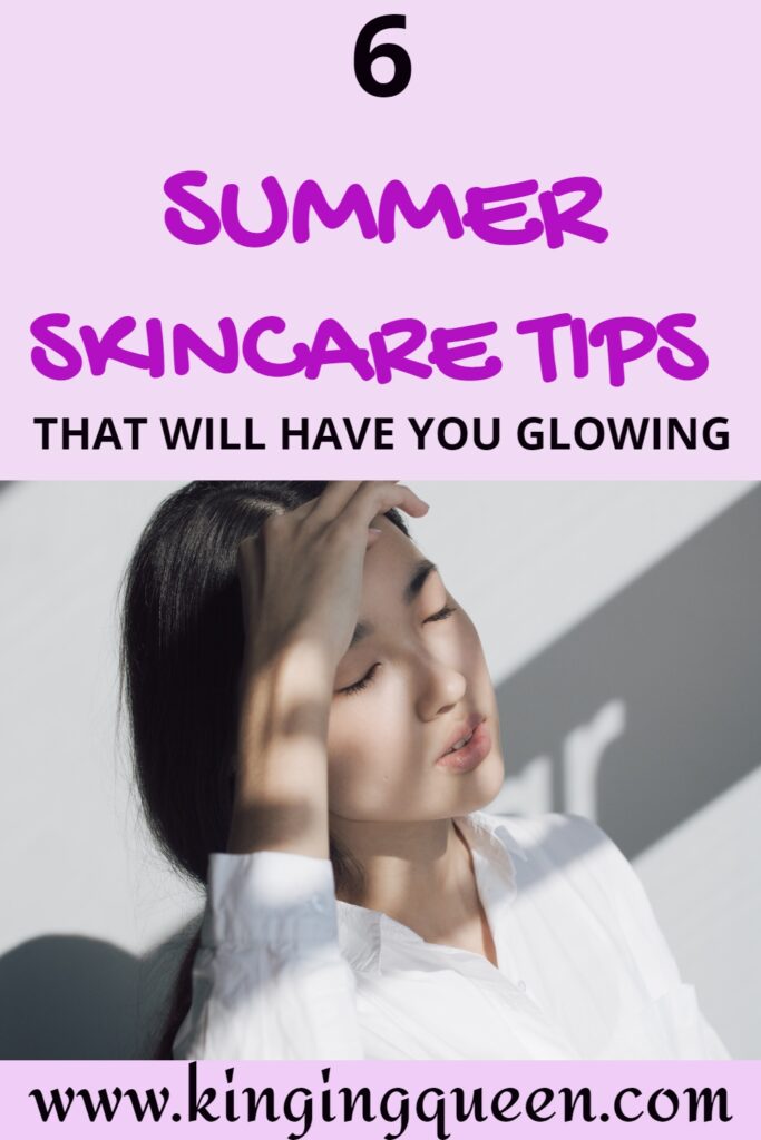 skin care tips for the summer