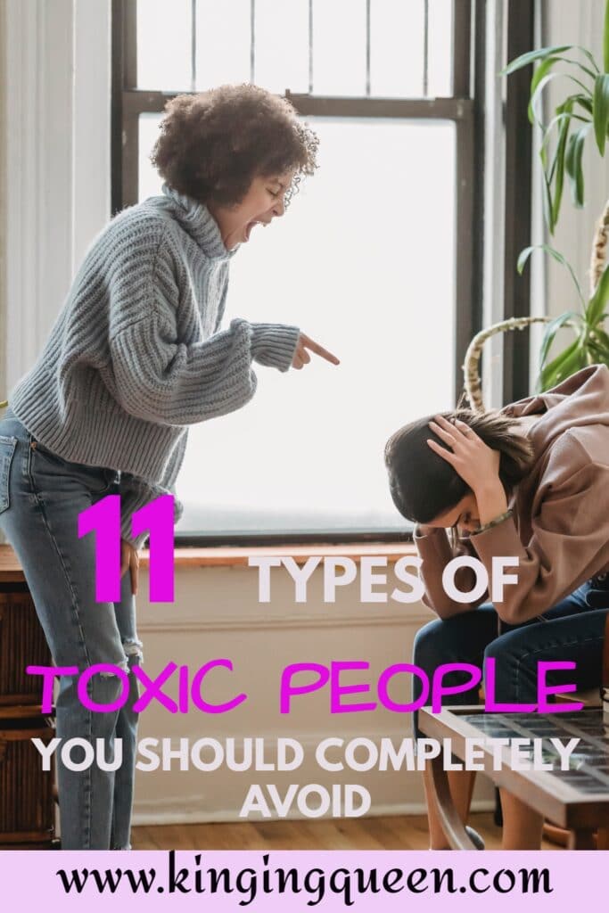 types of toxic people