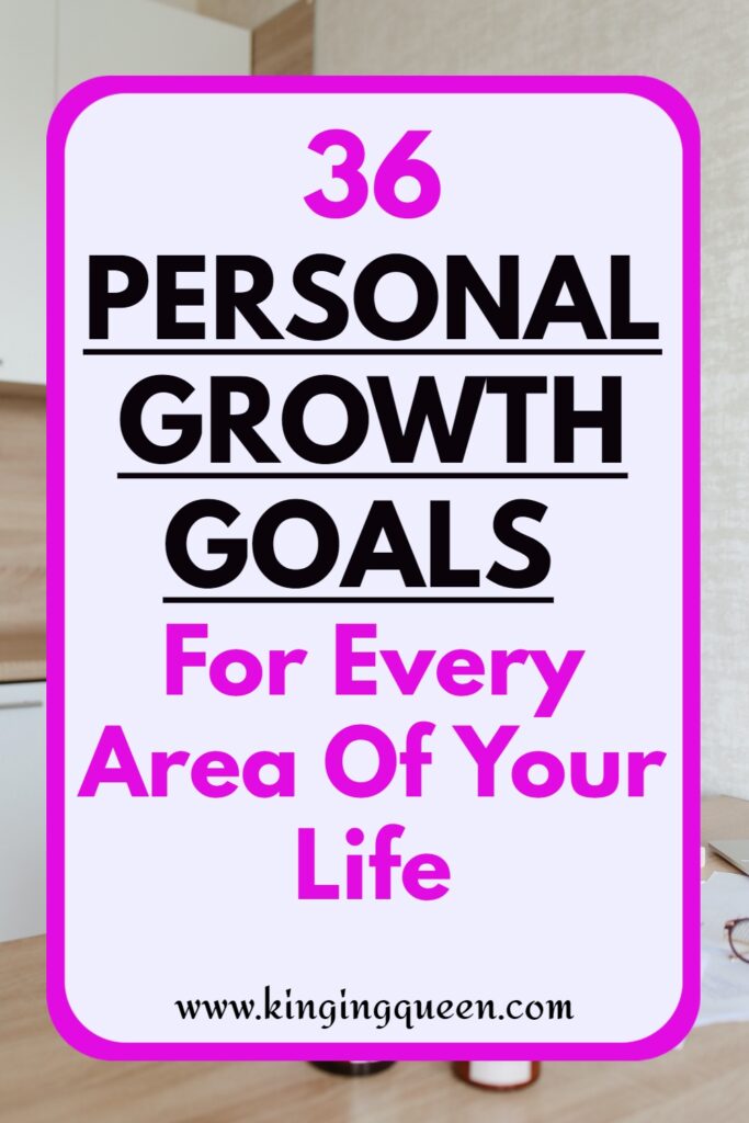 goals for personal growth