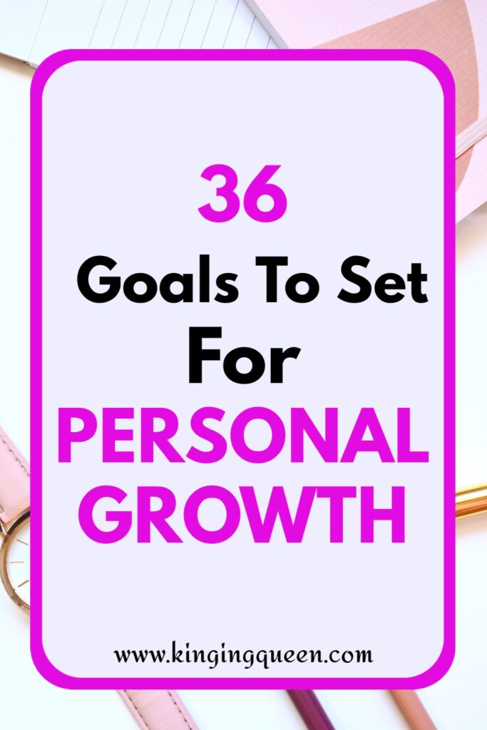 goals for personal growth