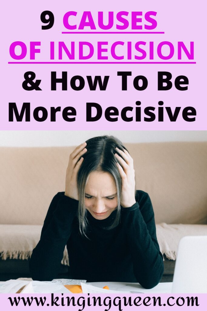 causes of indecision