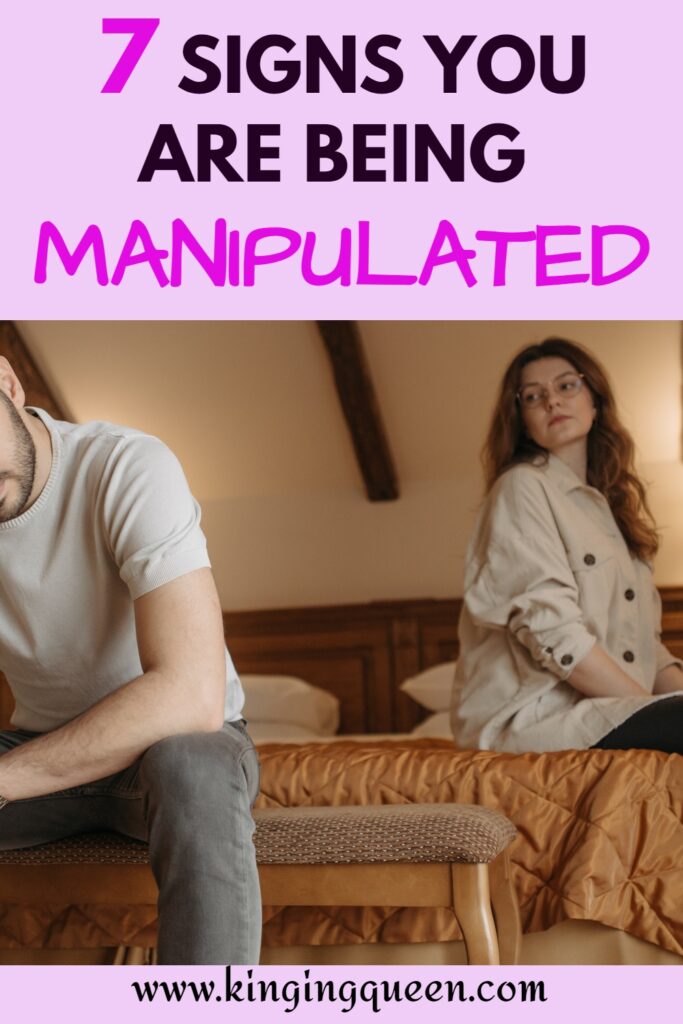 how to tell if you are being manipulated