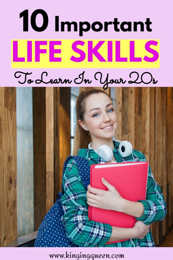 life skills to learn in your 20s