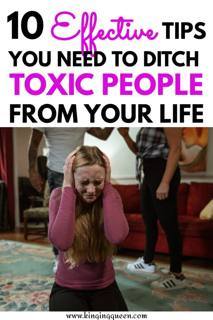 remove toxic people