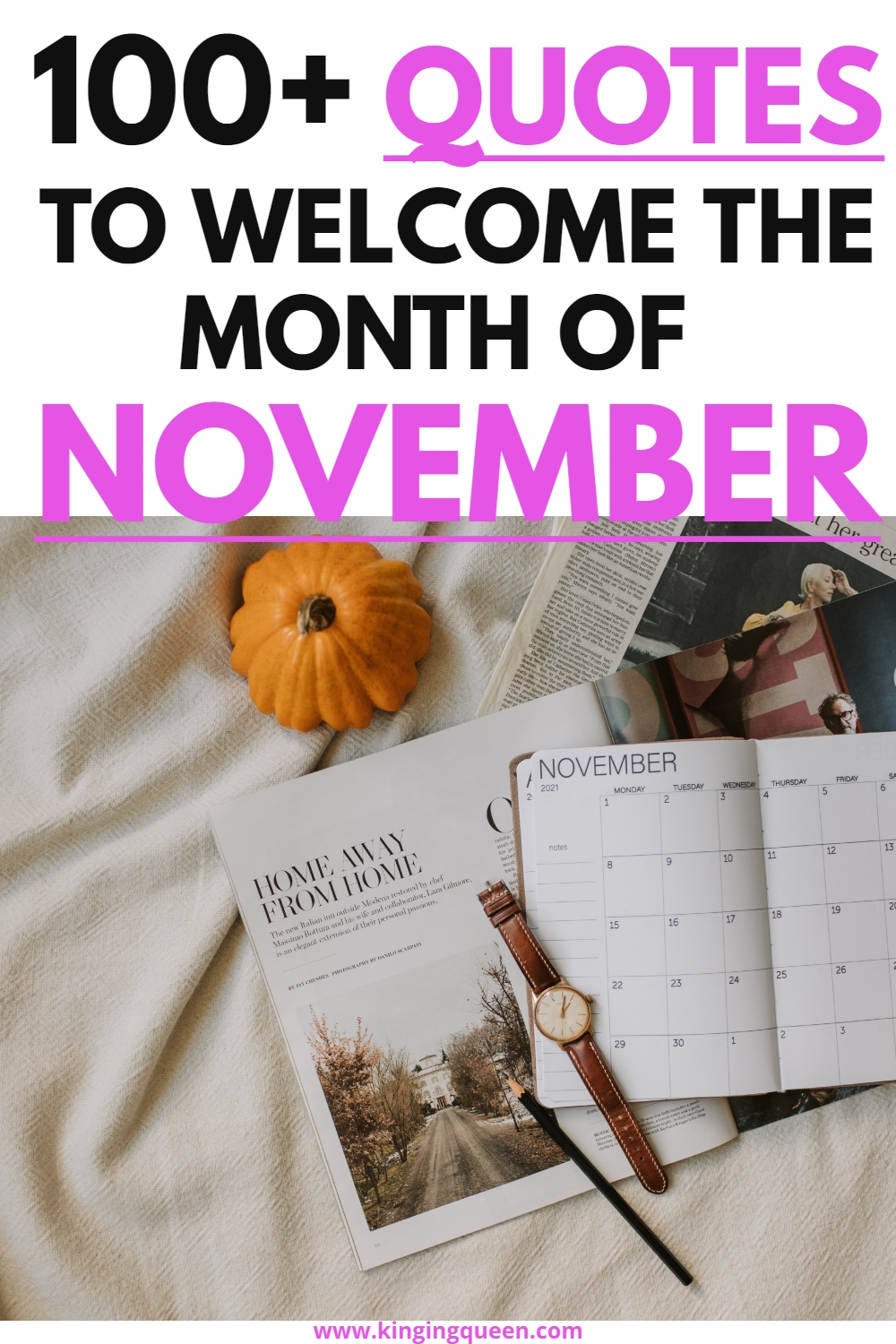 November Quotes To Usher In The Month Of Thankfulness